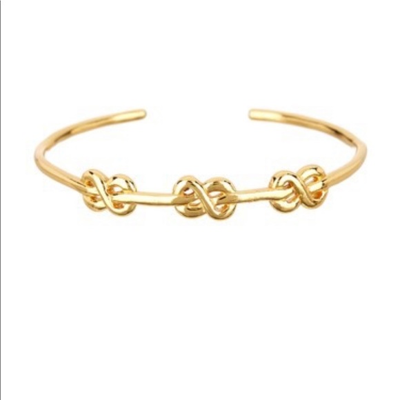 Gorjana Infinity Knot Cuff in Gold